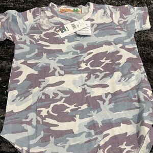 Vintage Havana brand new camo girls shirt with tag